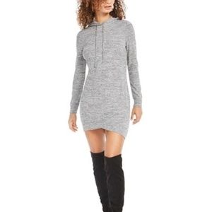 NWT Bar III Hooded Sweater Dress